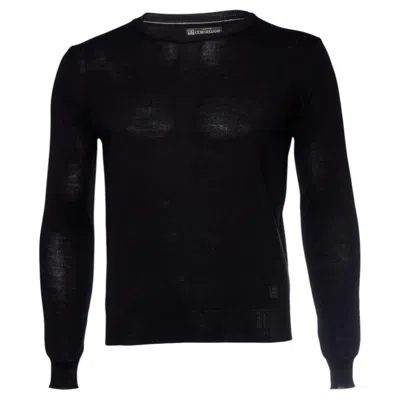 Pre-owned Corneliani , Black Wool Jumper