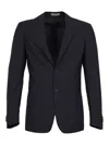 Corneliani Single-breasted Jacket In Brown