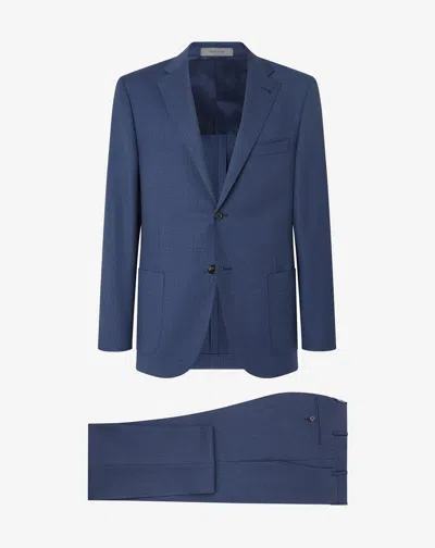 Corneliani Blue Pure Wool Suit