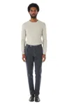 Corneliani Wool Chino Pants In Blue