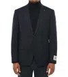 Corneliani Blue Single Breasted Blazer In Blue