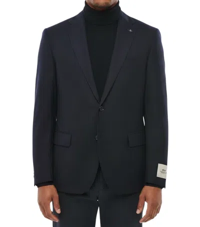 Corneliani Blue Single Breasted Blazer