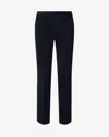 Corneliani Blue Stretch Cotton Cover Trousers In Blue