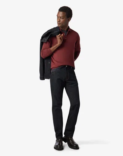 Corneliani Blue Stretch Cotton Jeans