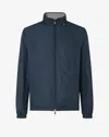 Corneliani Blue Ultra Light Technical Fabric Jacket In Blue