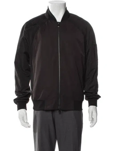 Pre-owned Corneliani Bomber Jacket In Gray