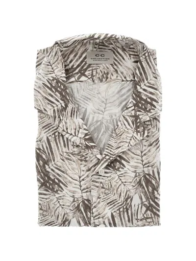 Corneliani Botanical-print Shirt In Multi