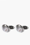 Corneliani Brass Cufflinks With Agate