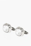 Corneliani Brass Cufflinks With Swarovski