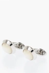 Corneliani Brass Cufflinks With Pearled Detail