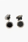 Corneliani Brass Cufflinks With Swarovskis Grösse Unica