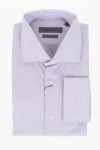 Corneliani Checkered Motif Cotton Shirt