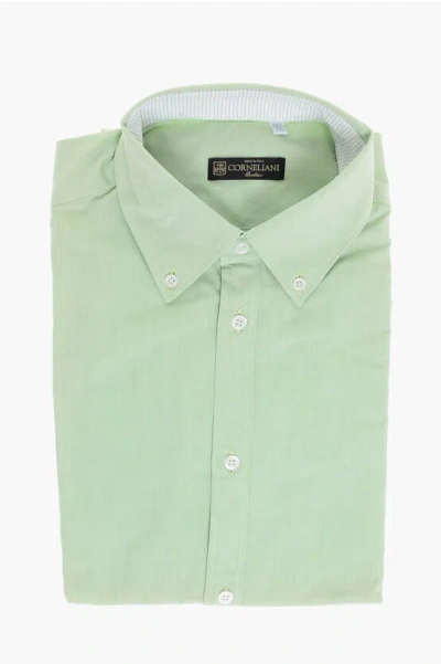Corneliani Button-down Popeline Shirt