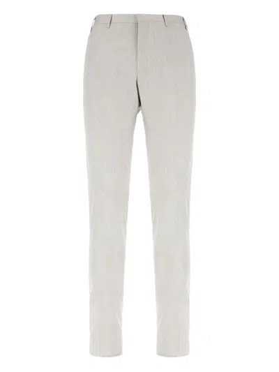 CORNELIANI BUTTON-FASTENING TROUSERS