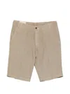 Corneliani Button Shorts In Neutral
