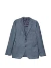 Corneliani Button Single-breasted Jacket In Blue