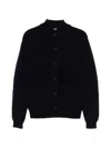 Corneliani Button Sweater In Black