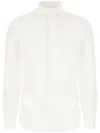 Corneliani Cotton Jersey Shirt In White
