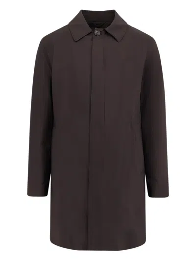 CORNELIANI BUTTON WELT POCKETS COAT