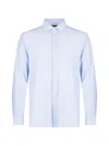 Corneliani Buttoned Collared Shirt In Blue