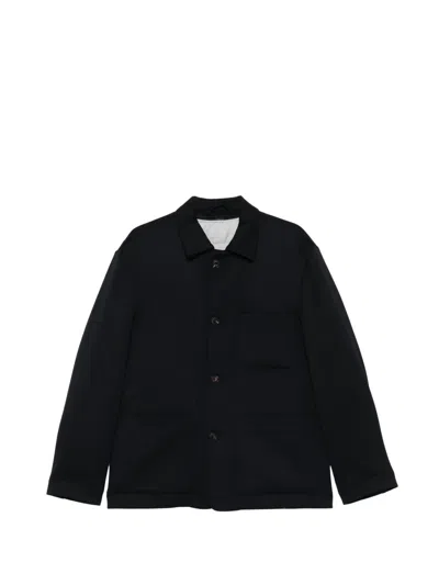 Corneliani Buttoned Pocket Jacket In Black