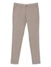 Corneliani Buttoned-pockets Pants In Neutral