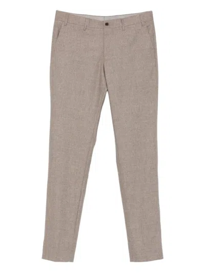 Corneliani Buttoned-pockets Pants In Neutral