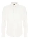 Corneliani Buttoned Shirt In White