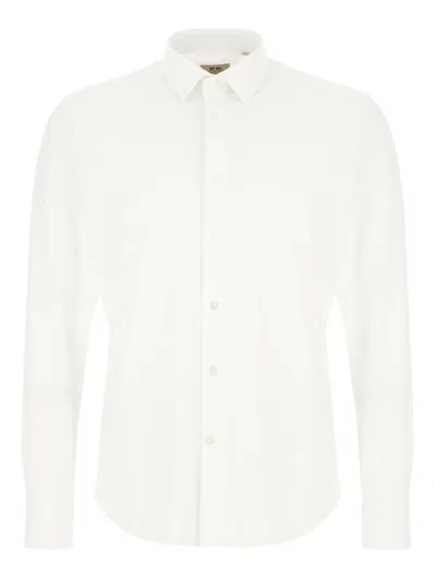 Corneliani Buttoned Shirt In White