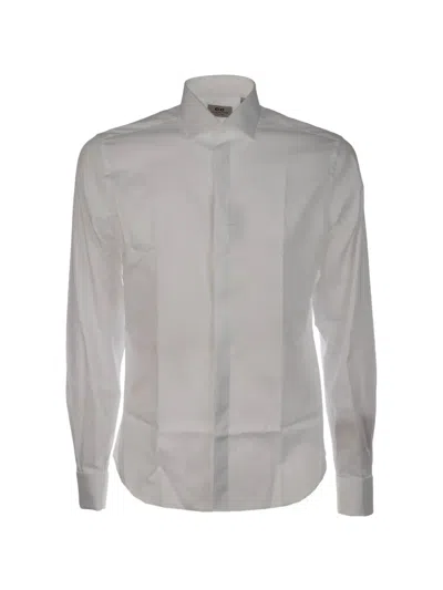 Corneliani Buttoned Shirt In White