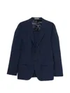 Corneliani Buttoned Suit In Blue