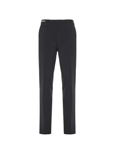 Corneliani Buttoned Trousers In Black