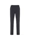 Corneliani Buttoned Trousers In Black