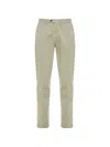 Corneliani Buttoned Trousers In Green