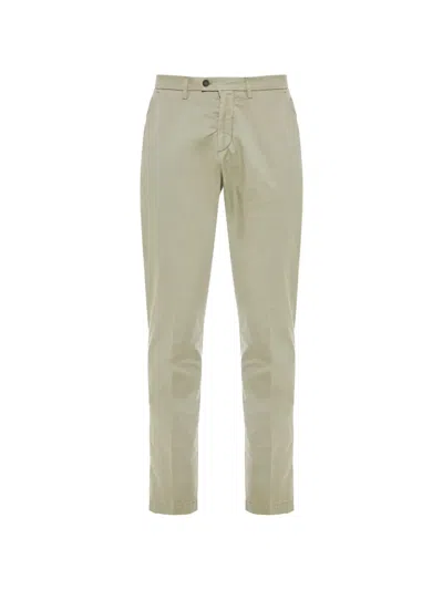 Corneliani Buttoned Trousers In Green
