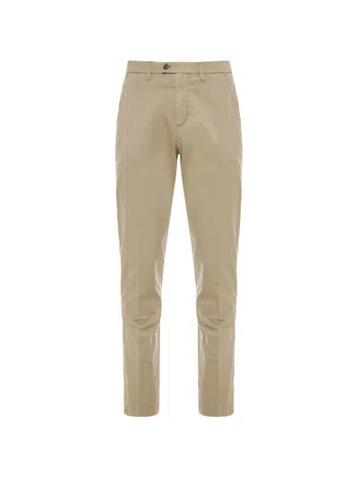 Corneliani Buttoned Trousers In Nude