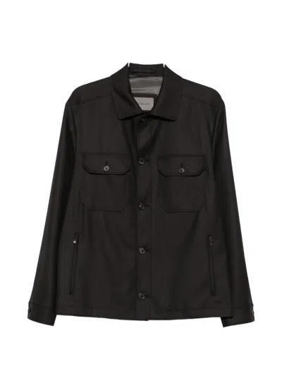 Corneliani Button-up Chest-pocket Jacket In Multi