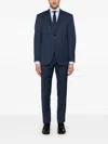 Corneliani Candy-striped Shirt In Blue