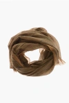 CORNELIANI CASHMERE AND SILK SCARF