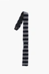 Corneliani Cashmere And Silk Striped Kipper Tie