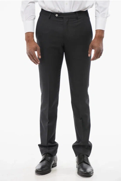 Corneliani Cashmere Blend Leader Pants With Belt Loops Grösse 44