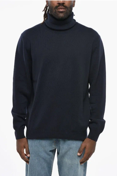 Corneliani Cashmere Turtleneck Sweater In Black
