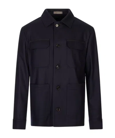CORNELIANI CASUAL SHIRT-STYLE JACKET