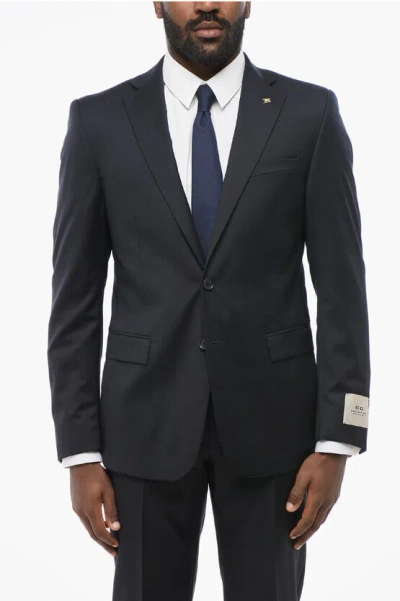Corneliani Cc Collection 2-button Refined Virgin Wool Blazer Grösse 52