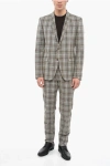Corneliani Cc Collection 2 Button Reset District Checkered Suit