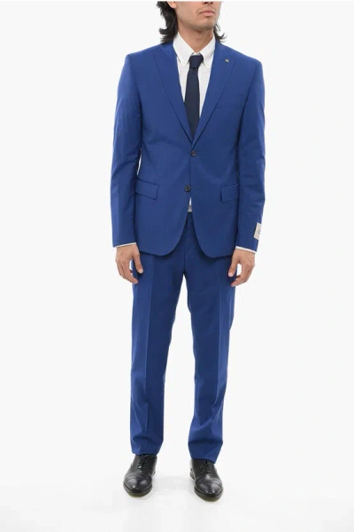 Corneliani Cc Collection 2-button Reset Stretch Wool Suit