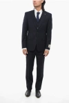 Corneliani Cc Collection 3-piece Refined Jacquard Wool Blend Suit