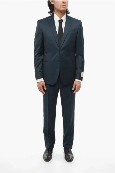 Corneliani Cc Collection 3-piece Refined Suit With Peak Lapel