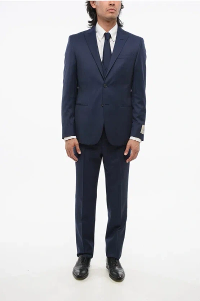 Corneliani Cc Collection 3-piece Refined Suit With Peak Lapel