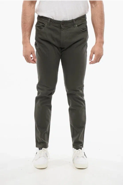 Corneliani Cc Collection 5-pocket Cotton Pants
